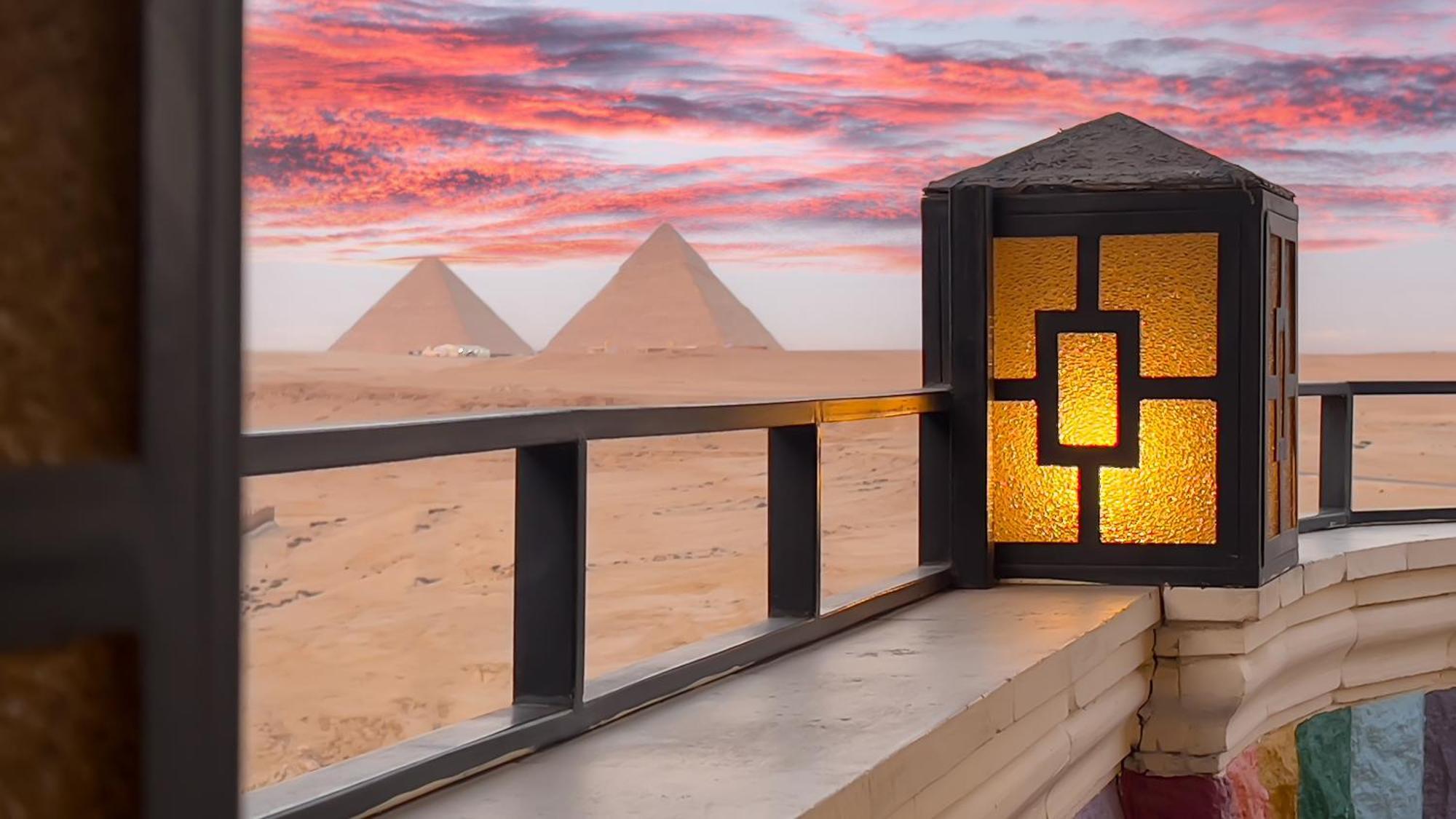 Giza Atlantis Pyramids Inn New المظهر الخارجي الصورة